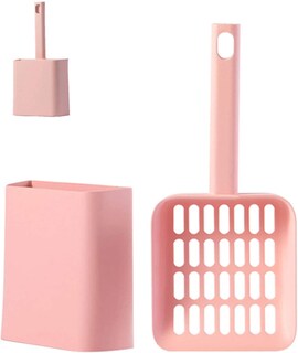 Foto 5 | Cuchara Para Arena Para Gatos Con Soporte Huoguo Na, Plástico Abs Resistente - Venta Internacional.