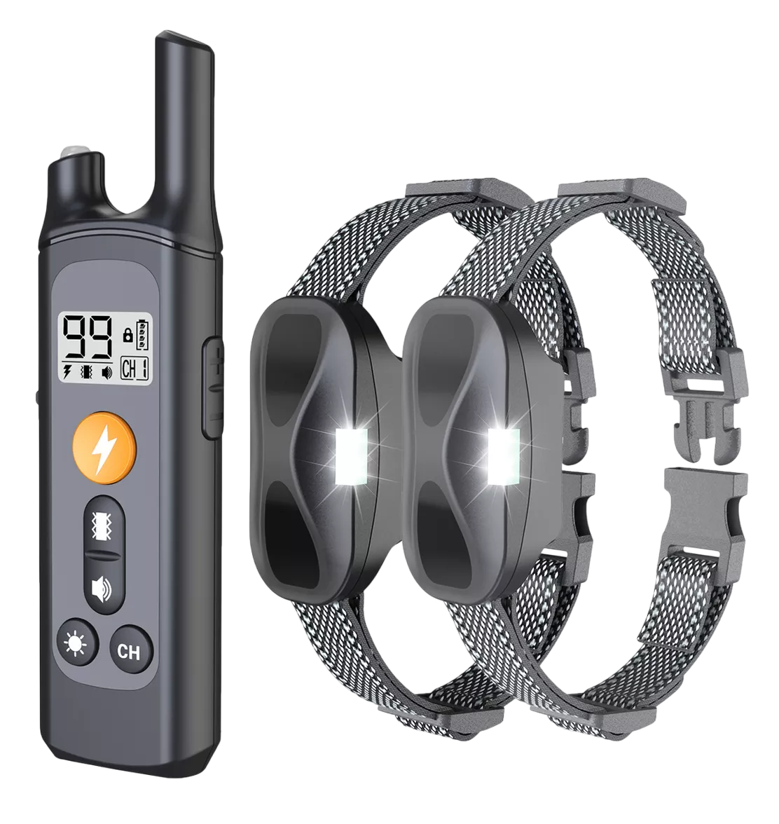 Foto 2 pulgar | Collar Antiladridos Eléctrico para Perros con Control Remoto