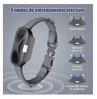 Foto 4 | Collar Antiladridos Eléctrico para Perros con Control Remoto