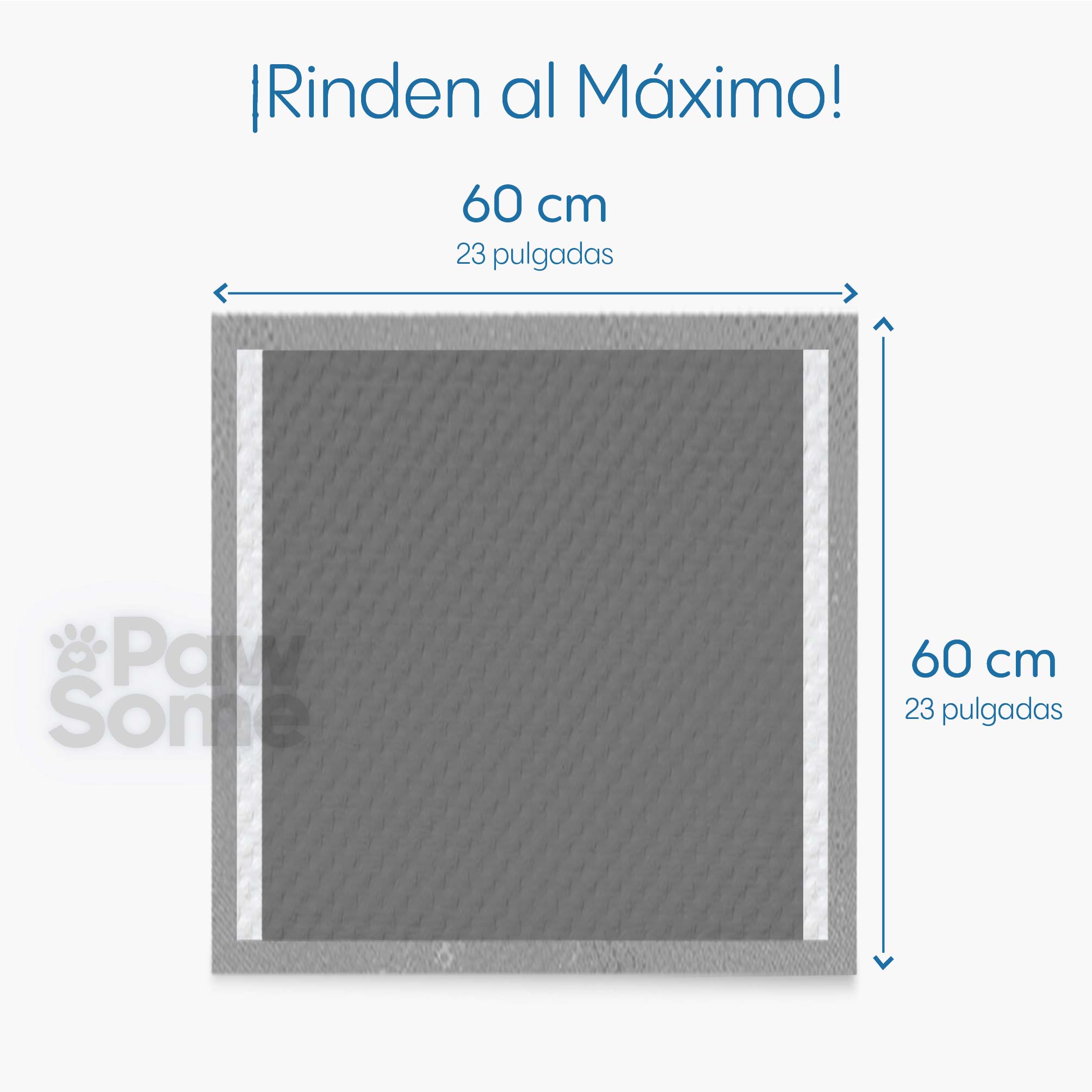 Foto 7 | Magma Life Tapete Entrenador Para Perro 60x60cm, 50 Almohadillas Desechables Para Mascota Súper Absorbentes Anti