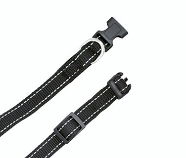 Foto 3 | A Pets Life Collar Reflejante Con Interior De Neopreno Acolchonado Para Perro, Talla S. (negro)