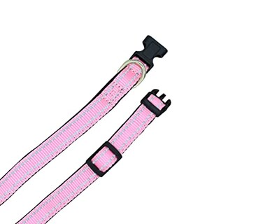 Foto 4 | A Pets Life Collar Reflejante Con Interior De Neopreno Acolchonado Para Perro, Talla S. (rosa)