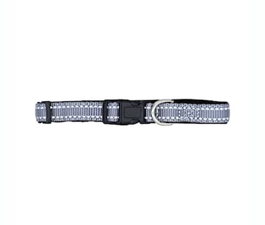 Foto 1 | A Pets Life Collar Reflejante Con Interior De Neopreno Acolchonado Para Perro, Talla L. (gris)