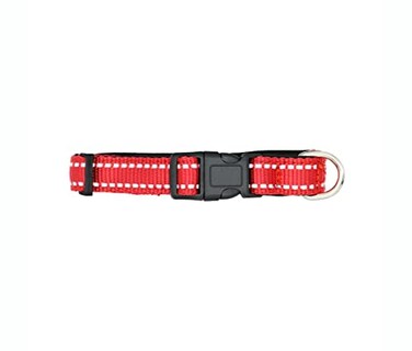 Foto 1 | A Pets Life Collar Reflejante Con Interior De Neopreno Acolchonado Para Perro, Talla L. (rojo)