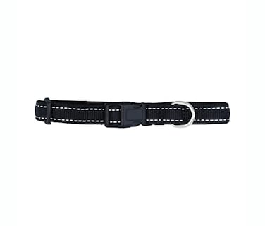 Foto 1 | A Pets Life Collar Reflejante Con Interior De Neopreno Acolchonado Para Perro, Talla M. (negro)