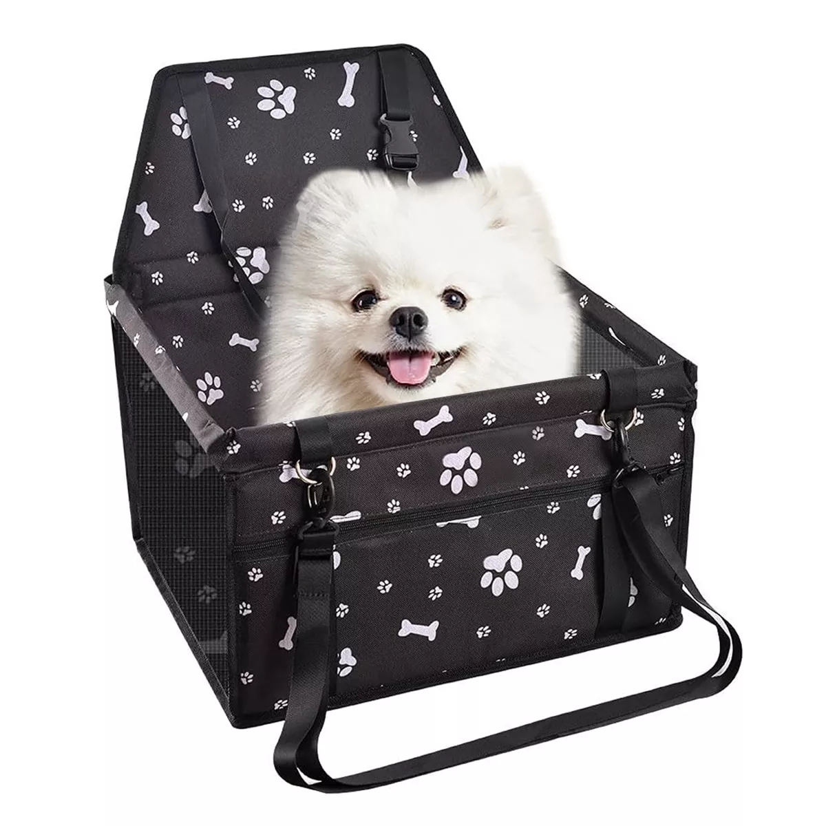Foto 5 pulgar | Silla De Coche Adecuada Para Perro Y Gato Eo Safe Imports Esi-14500 Negro