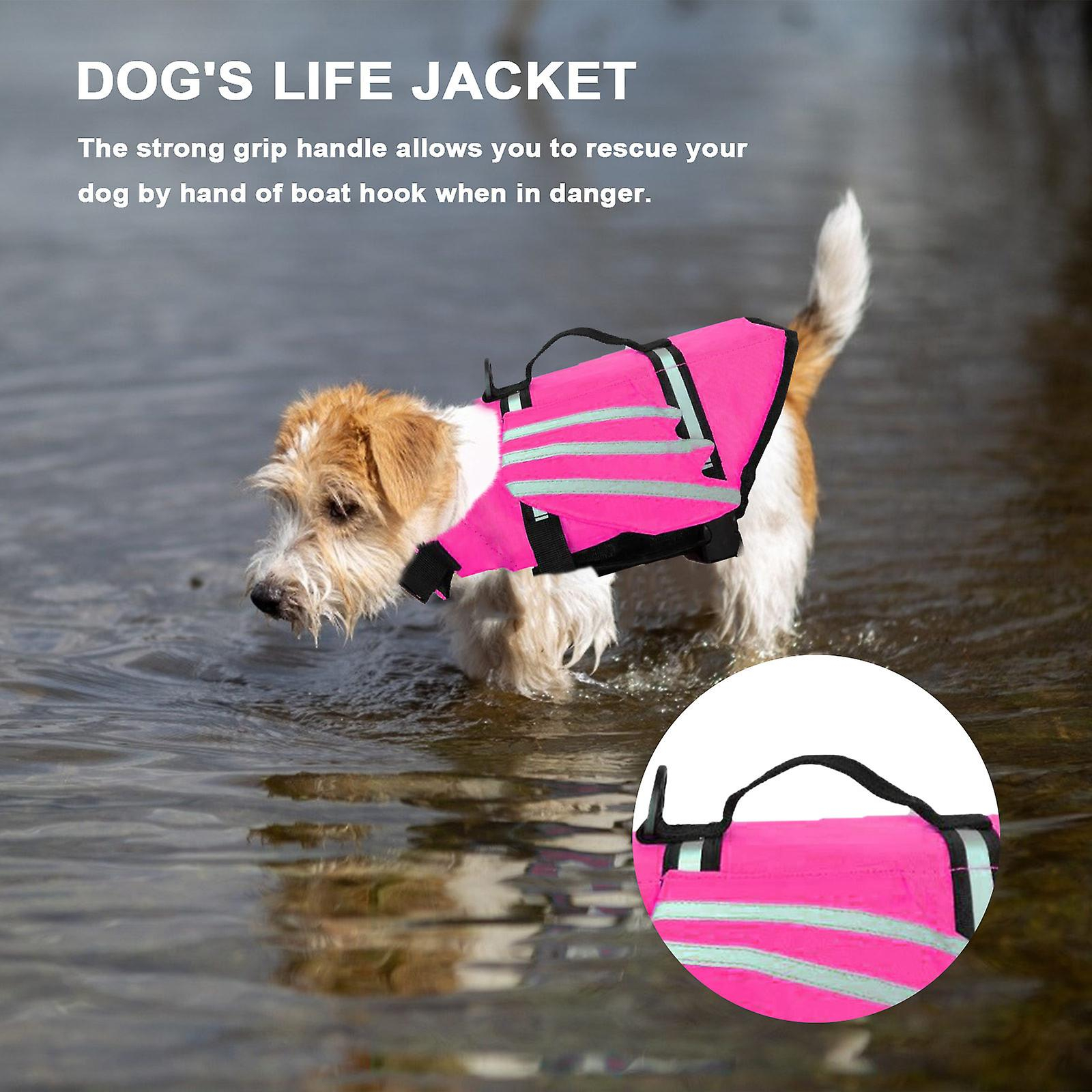 Foto 4 pulgar | Chaleco Salvavidas Para Mascotas Huoguo Pet Rescue Coat Reflectante - Venta Internacional.