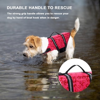 Foto 5 | Chaleco Salvavidas Para Perros Huoguo Pet Rescue Coat Reflectante - Venta Internacional.