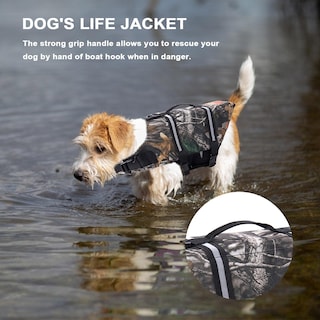 Foto 5 | Chaleco Salvavidas Para Perros Huoguo Pet Rescue Coat Reflectante - Venta Internacional.