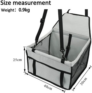 Foto 3 | Asiento De Coche Booster Jieyou Para Perros, Gatos, Mascotas Pequeñas, Impermeables - Venta Internacional.
