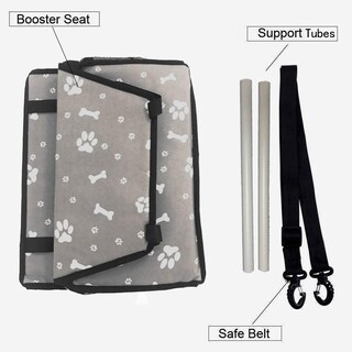 Foto 4 | Asiento De Coche Booster Jieyou Para Perros, Gatos, Mascotas Pequeñas, Impermeables - Venta Internacional.