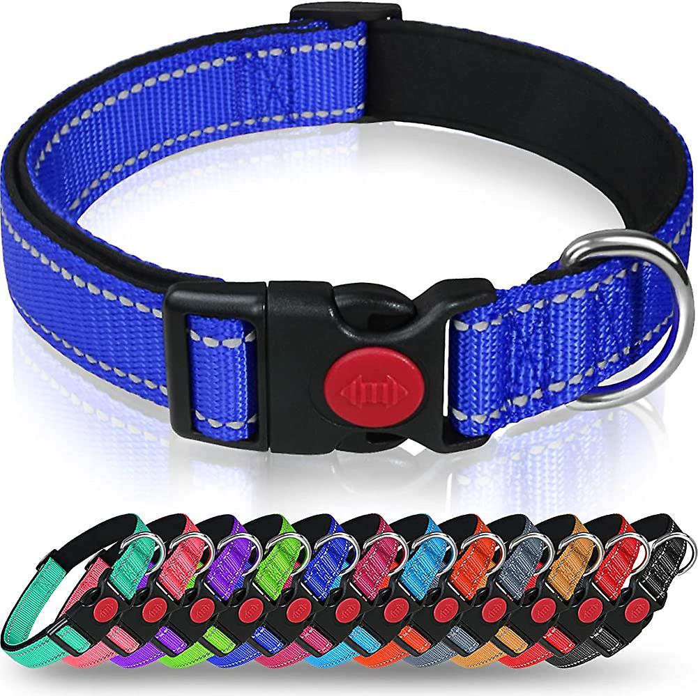 Foto 5 | Collar Para Perros Huoguo De Nailon Reflectante Con Hebilla De Seguridad S 25-40c - Venta Internacional.
