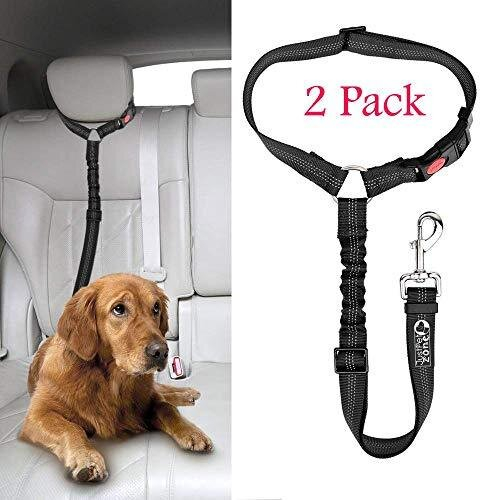Arnés De Seguridad Para Cinturón De Seguridad Para Reposacabezas Para Perros, Paquete De 2 - Venta Internacional.