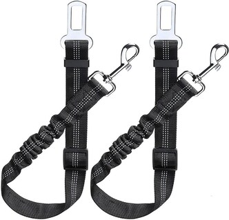 Foto 5 | Cinturones De Seguridad Para Perros Huoguo, 2 Unidades, Ajustables Para La Seguridad Del Coche, De N - Venta Internac