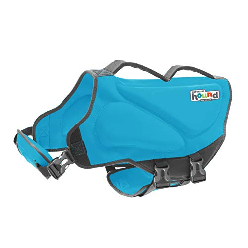 Chaleco Salvavidas Para Perros Outward Hound Dawson Swim, Azul, Talla L - Venta Internacional.