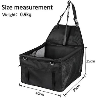 Foto 2 | Asiento De Coche Booster Jieyou Para Perros, Gatos, Mascotas Pequeñas, Impermeables - Venta Internacional.