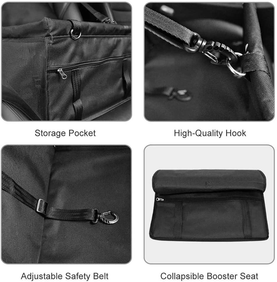 Foto 5 pulgar | Asiento De Coche Booster Jieyou Para Perros, Gatos, Mascotas Pequeñas, Impermeables - Venta Internacional.