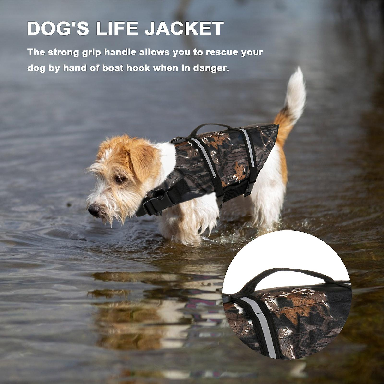Foto 5 | Chaleco Salvavidas Para Perros Huoguo Pet Rescue Coat Reflectante - Venta Internacional.
