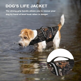 Foto 5 | Chaleco Salvavidas Para Perros Huoguo Pet Rescue Coat Reflectante - Venta Internacional.