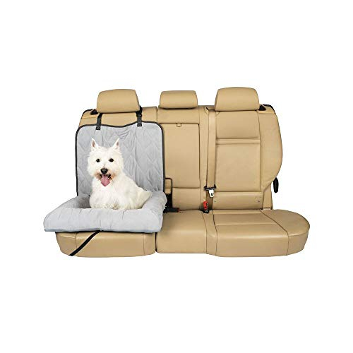 Cama De Coche Para Perros Petsafe Happy Ride Para Asientos Individuales, Color Gris - Venta Internacional.