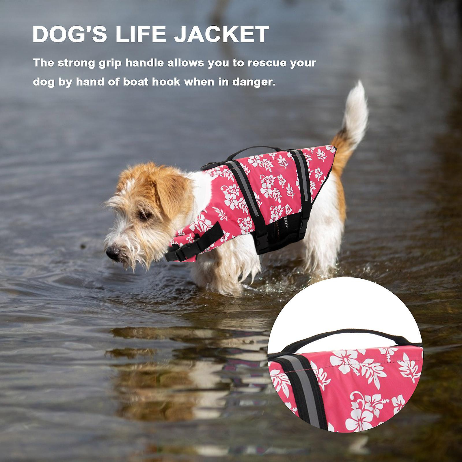 Foto 4 pulgar | Chaleco Salvavidas Para Perros Huoguo Pet Rescue Coat Reflectante - Venta Internacional.