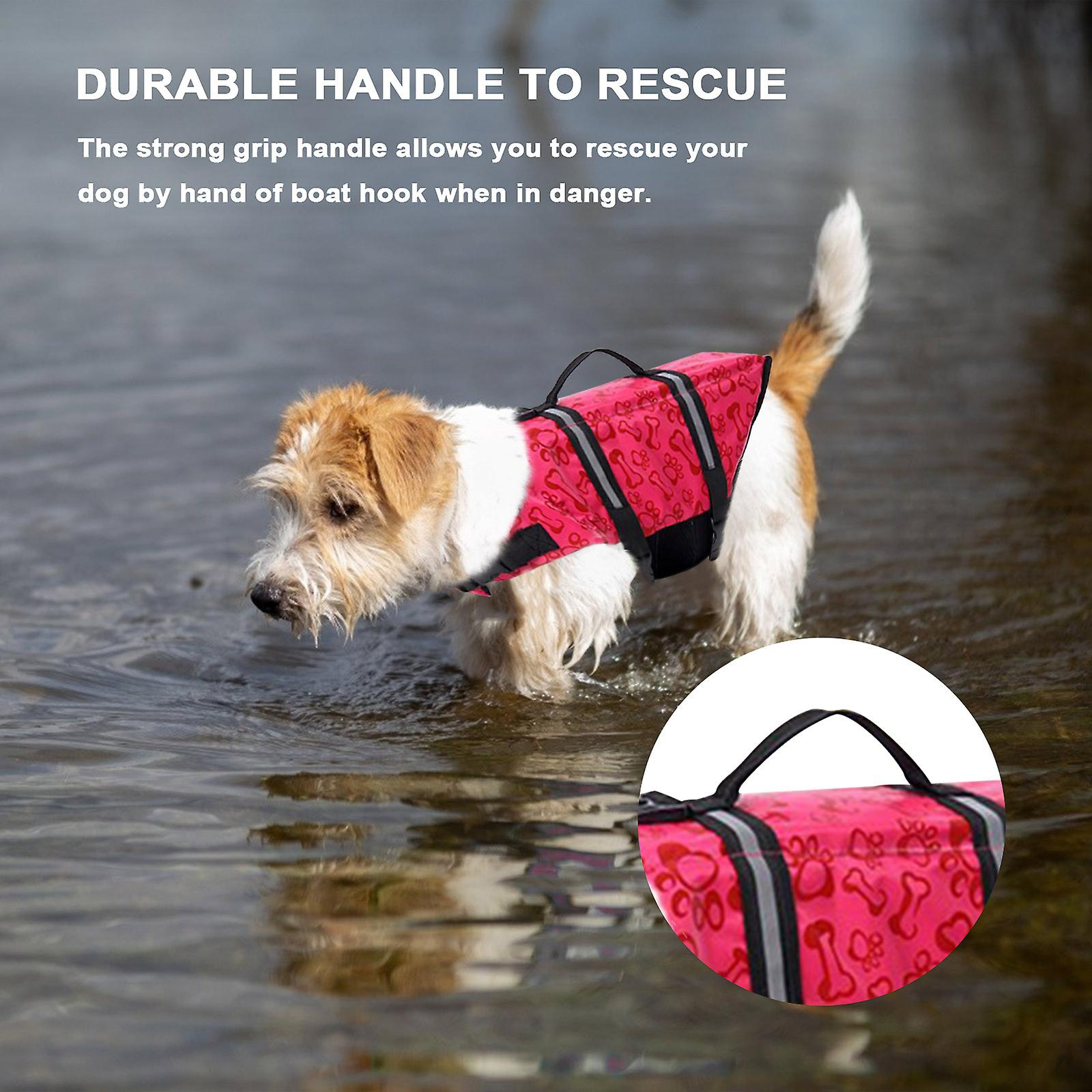 Foto 5 pulgar | Chaleco Salvavidas Para Perros Huoguo Pet Rescue Coat Reflectante - Venta Internacional.