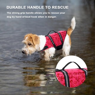 Foto 4 | Chaleco Salvavidas Para Perros Huoguo Pet Rescue Coat Reflectante - Venta Internacional.