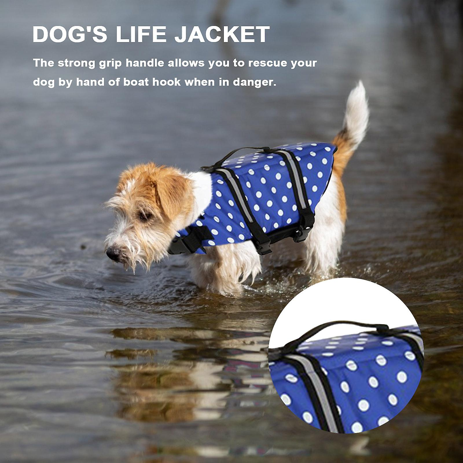 Foto 4 pulgar | Chaleco Salvavidas Para Perros Huoguo Pet Rescue Coat Reflectante - Venta Internacional.