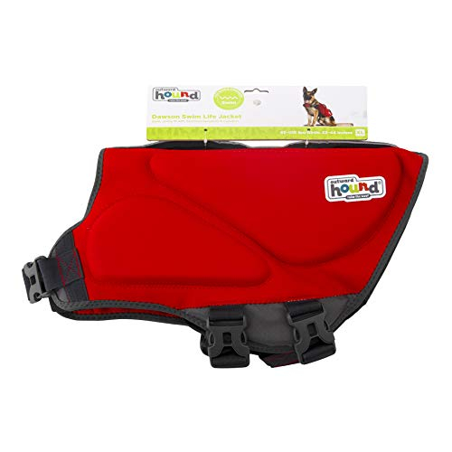 Foto 3 pulgar | Chaleco Salvavidas Para Perro Outward Hound Dawson Swim Rojo Talla Xl - Venta Internacional.