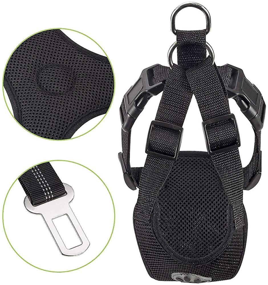 Foto 4 pulgar | Juego De Arneses De Coche Para Perros, Arnés De Seguridad Para Mascotas Huoguo - Venta Internacional.