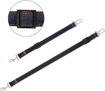 Foto 4 | Cinturones De Seguridad Para Perros Huoguo, Paquete De 2 Cinturones De Seguridad Ajustables Para Mas - Venta Internac