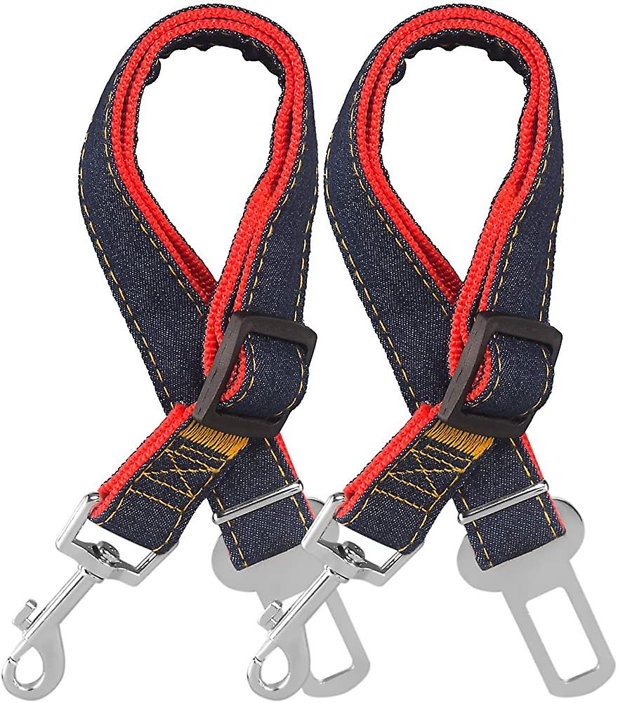 Foto 6 pulgar | Cinturones De Seguridad Para Perros Huoguo, Paquete De 2 Cinturones De Seguridad Ajustables Para Mas - Venta Internac
