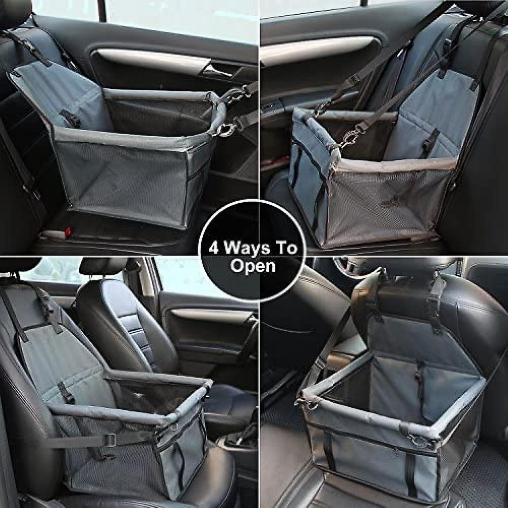 Foto 4 pulgar | Asiento Elevador De Coche Para Mascotas Sanlin Beans A Prueba De Agua Para Viajes Con Perros - Venta Internacional.