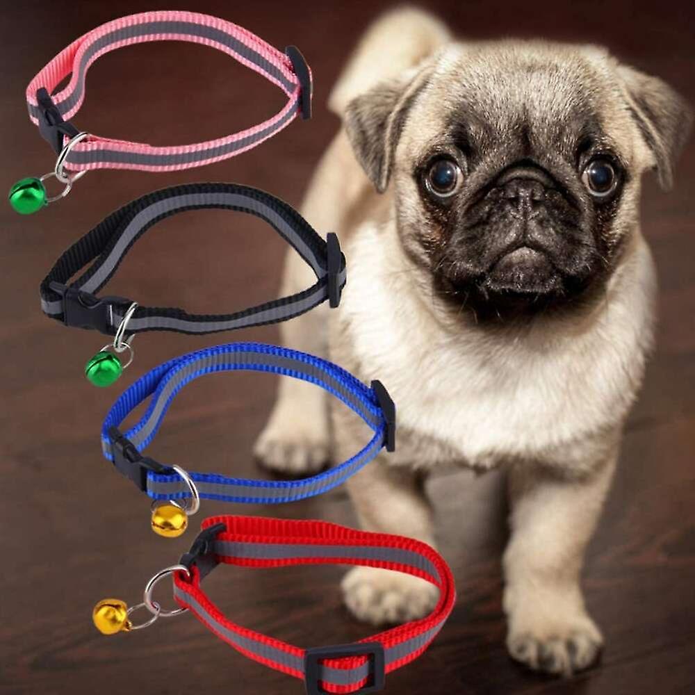Foto 3 pulgar | Juego De Collares Para Mascotas Kawaii Reflective, 6 Unidades, Con Campana Para Mayor Seguridad - Venta Internacional.