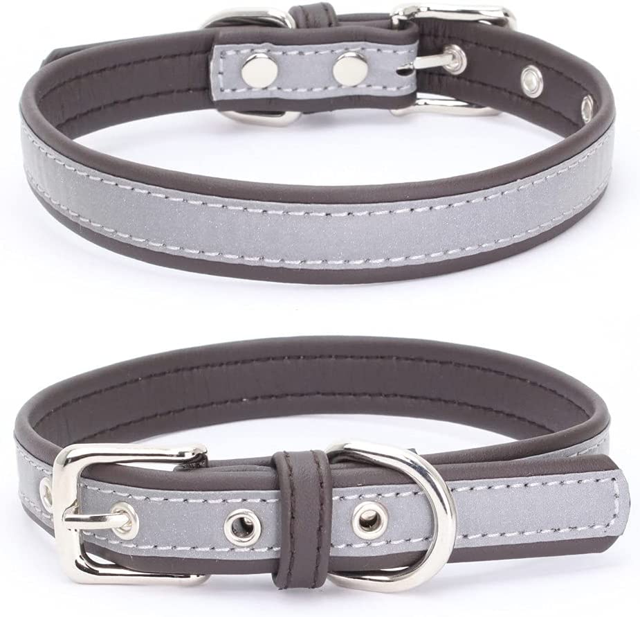 Foto 2 pulgar | Set De Collar Y Correa Reflectantes Para Mascotas Y Perros, Microfibra Jieyou - Venta Internacional.