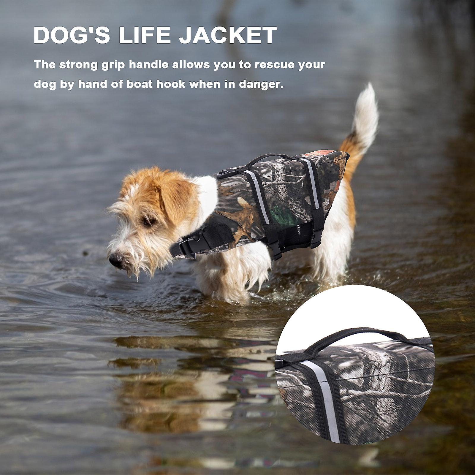 Foto 5 | Chaleco Salvavidas Para Perros Huoguo Pet Rescue Coat Reflectante - Venta Internacional.