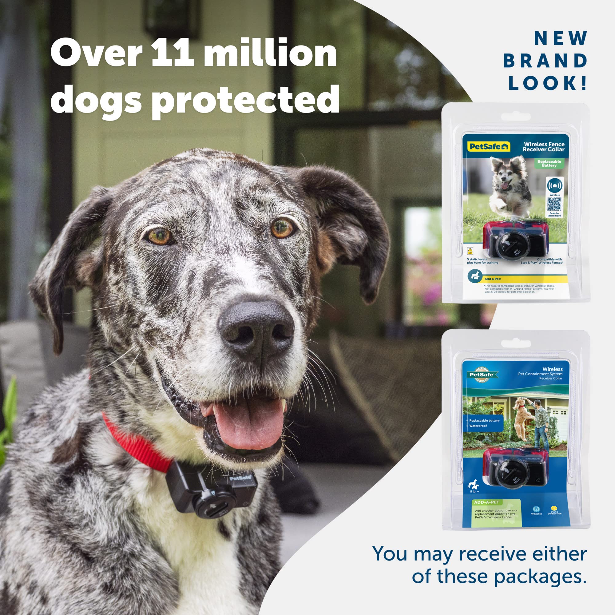 Foto 6 | Collar Receptor Inalámbrico Con Sistema De Contención De Mascotas Para Perros - Venta Internacional.