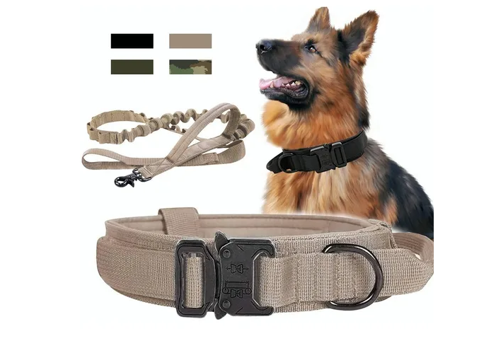 Foto 1 | Collar Xtellar Táctico De Perro Hebilla Metálica Ajustable+correa