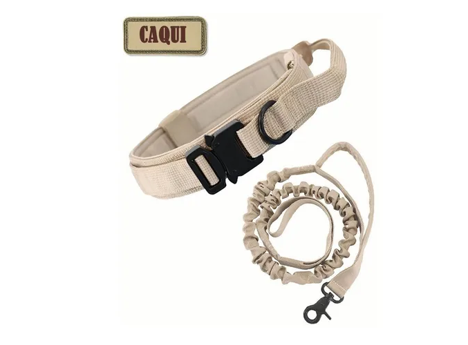 Foto 3 pulgar | Collar Xtellar Táctico De Perro Hebilla Metálica Ajustable+correa