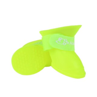 Foto 5 | Zapatos De Lluvia Para Mascotas Huoguo Botas Antideslizantes De Silicona Para Perros Y - Venta Internacional.