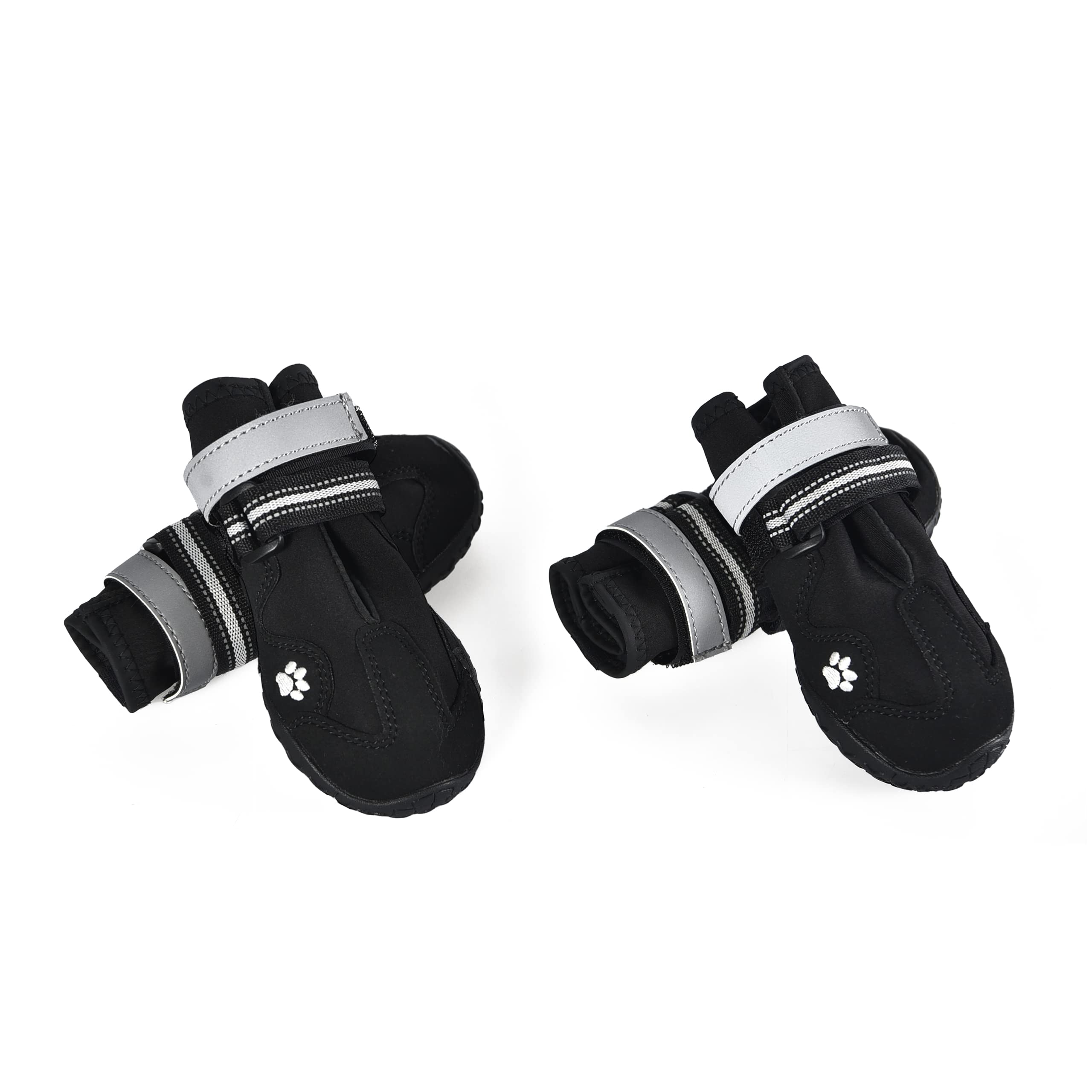 Foto 2 pulgar | Botas Para Perros Amazon Basics Impermeables, Antideslizantes Y Reflectantes - Venta Internacional.