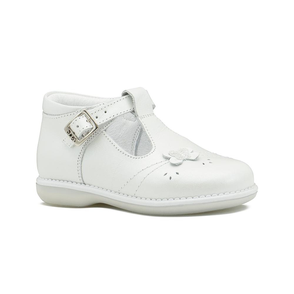 Foto 5 pulgar | Mercedita Dogi Para Niña Antiderrapante Piel Color Blanco