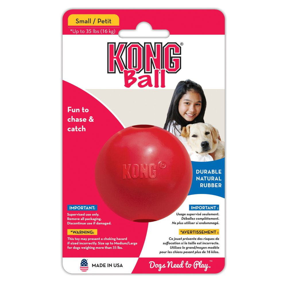 Foto 2 pulgar | Pelota Kong Kb2 color Rojo para Mascota