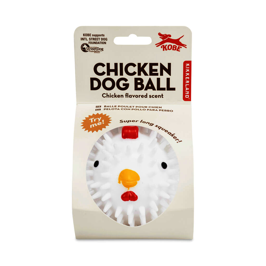 Foto 6 pulgar | Pelota con Pollo Kikkerland para Perros