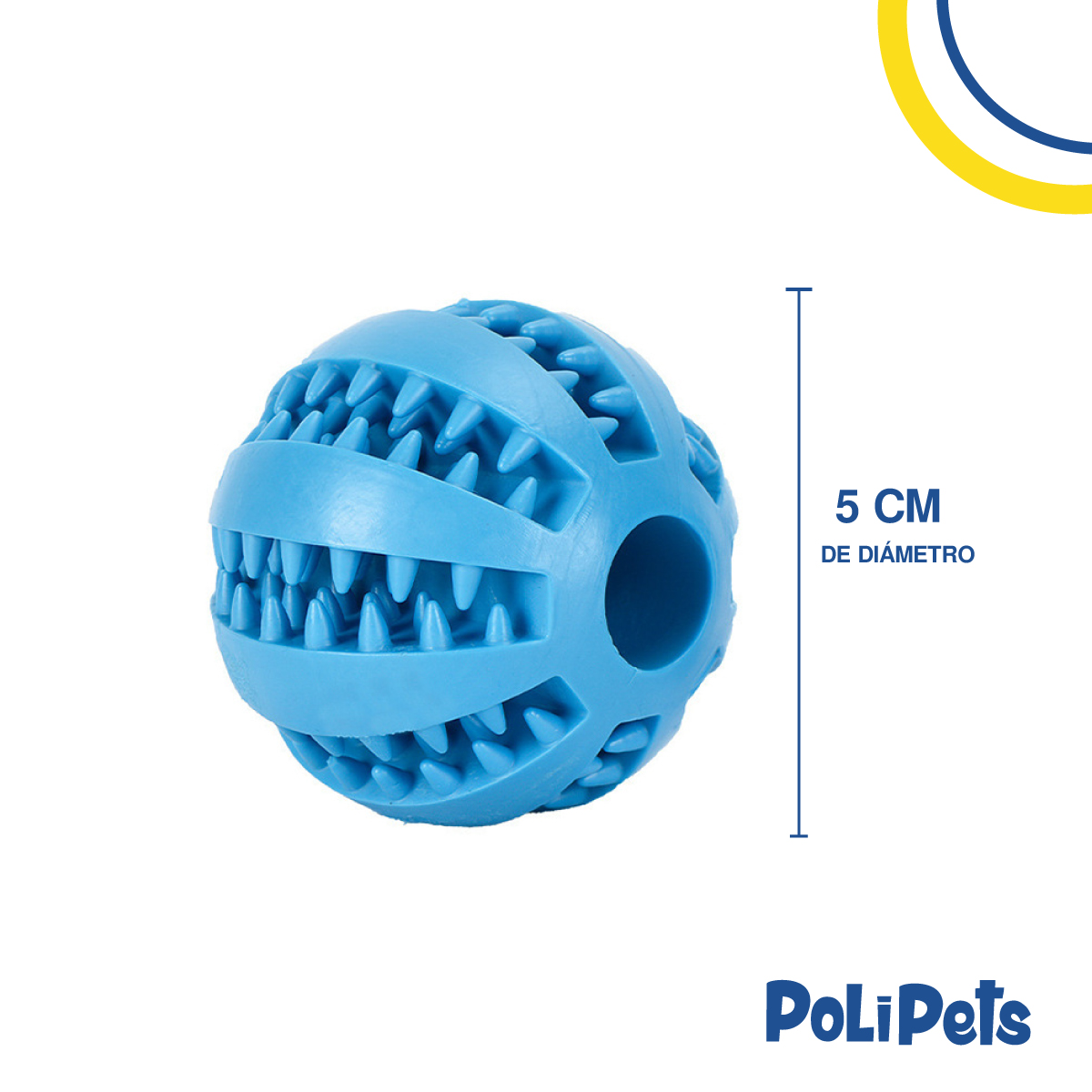 Foto 3 pulgar | Pelota Poli Pets para Perro