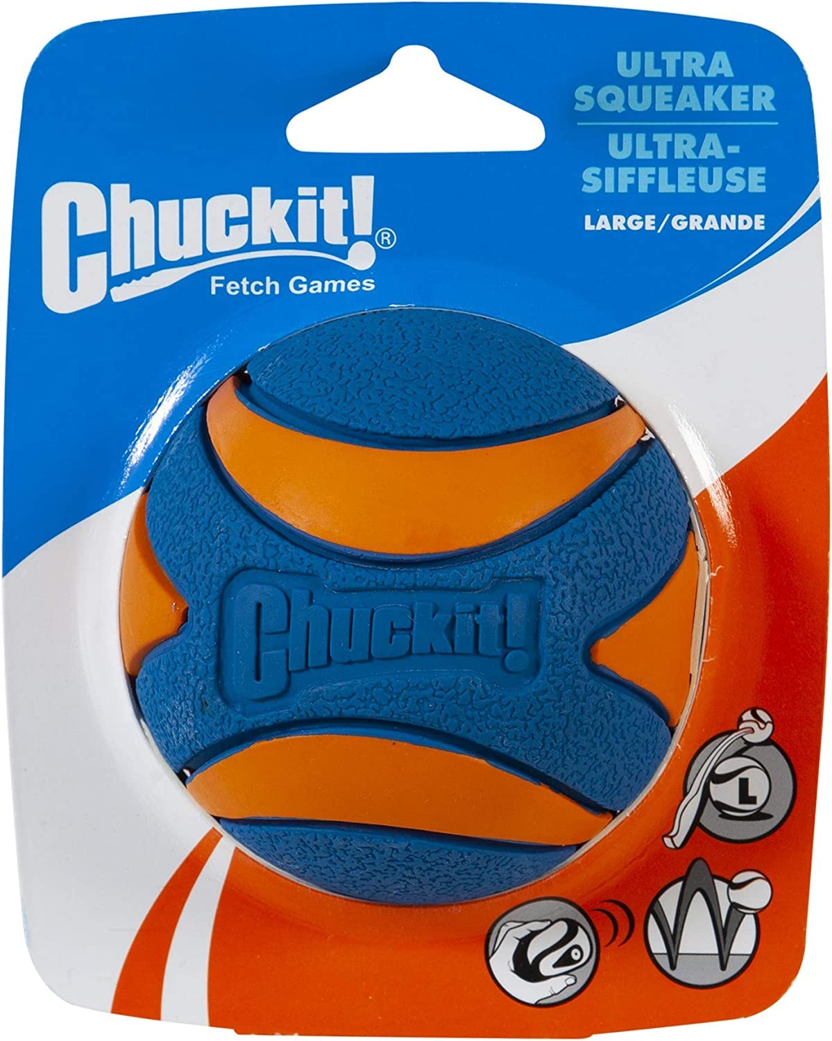 Foto 8 pulgar | ¡juguete Chuckit! Pelota Ultra Squeaker Para Perros (paquete De 3), Tamaño Grande - Venta Internacional.