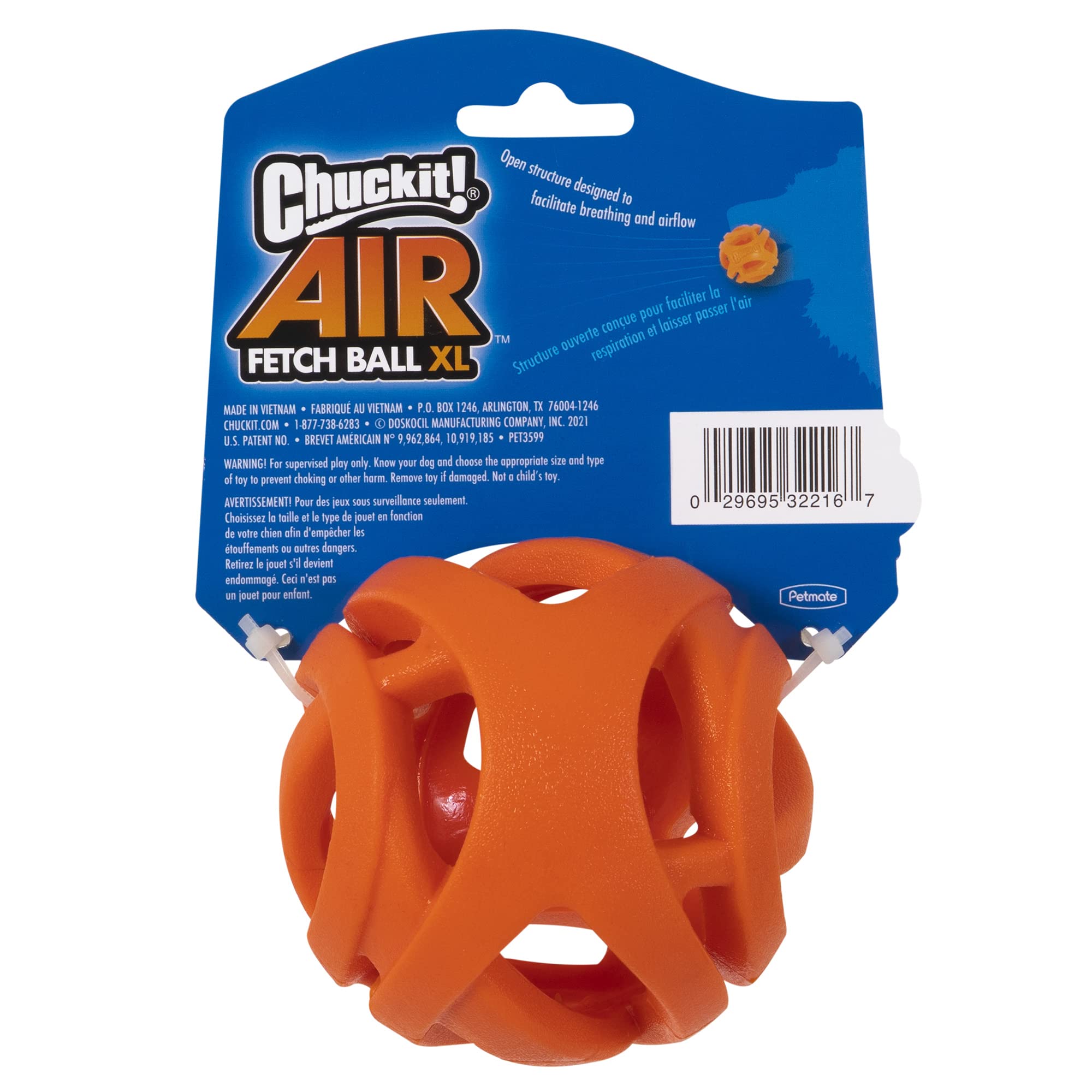 Foto 3 pulgar | Juguete Para Perros Chuckit Air Fetch Ball Xl Para Perros De Más De 45 Kg - Venta Internacional.