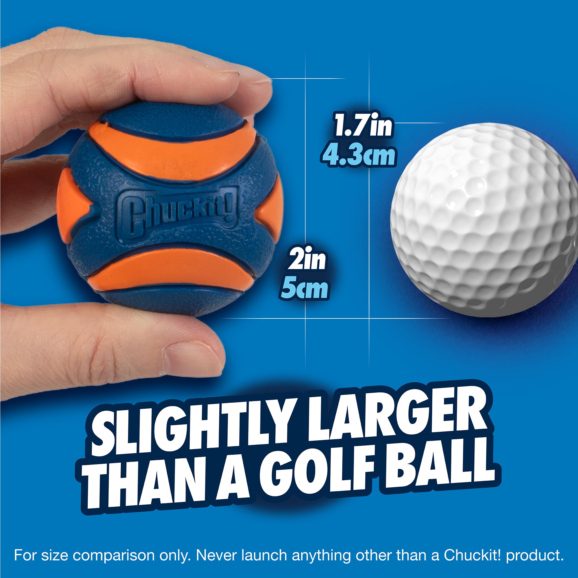 Foto 5 pulgar | Juguete Para Perros Chuckit Ultra Squeaker Ball, Paquete De 2 Unidades Para Pequeños - Venta Internacional.