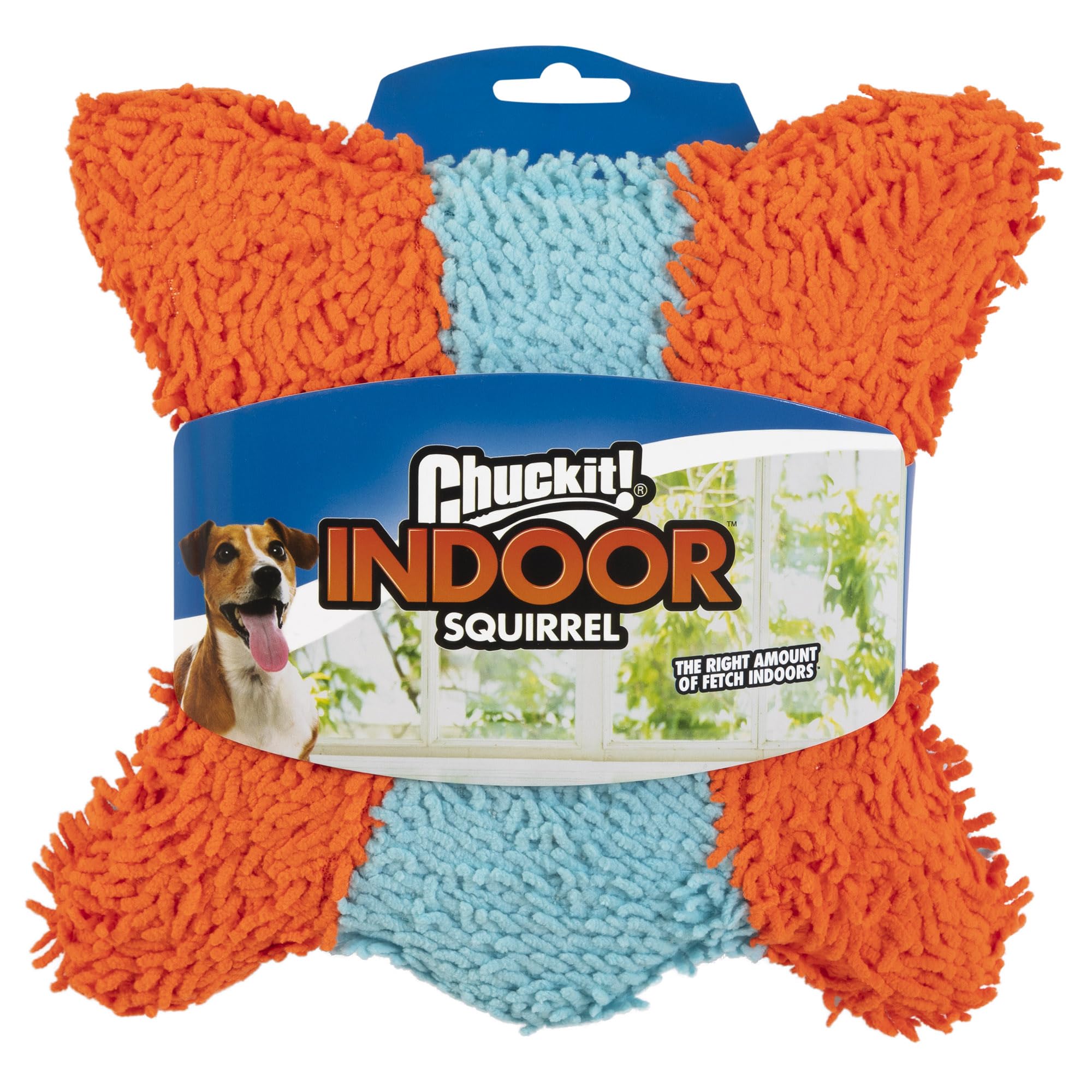 Foto 2 pulgar | Juguete Para Perros Chuckit! Indoor Fetch Squirrel, 23 Cm, Naranja Y Azul - Venta Internacional.