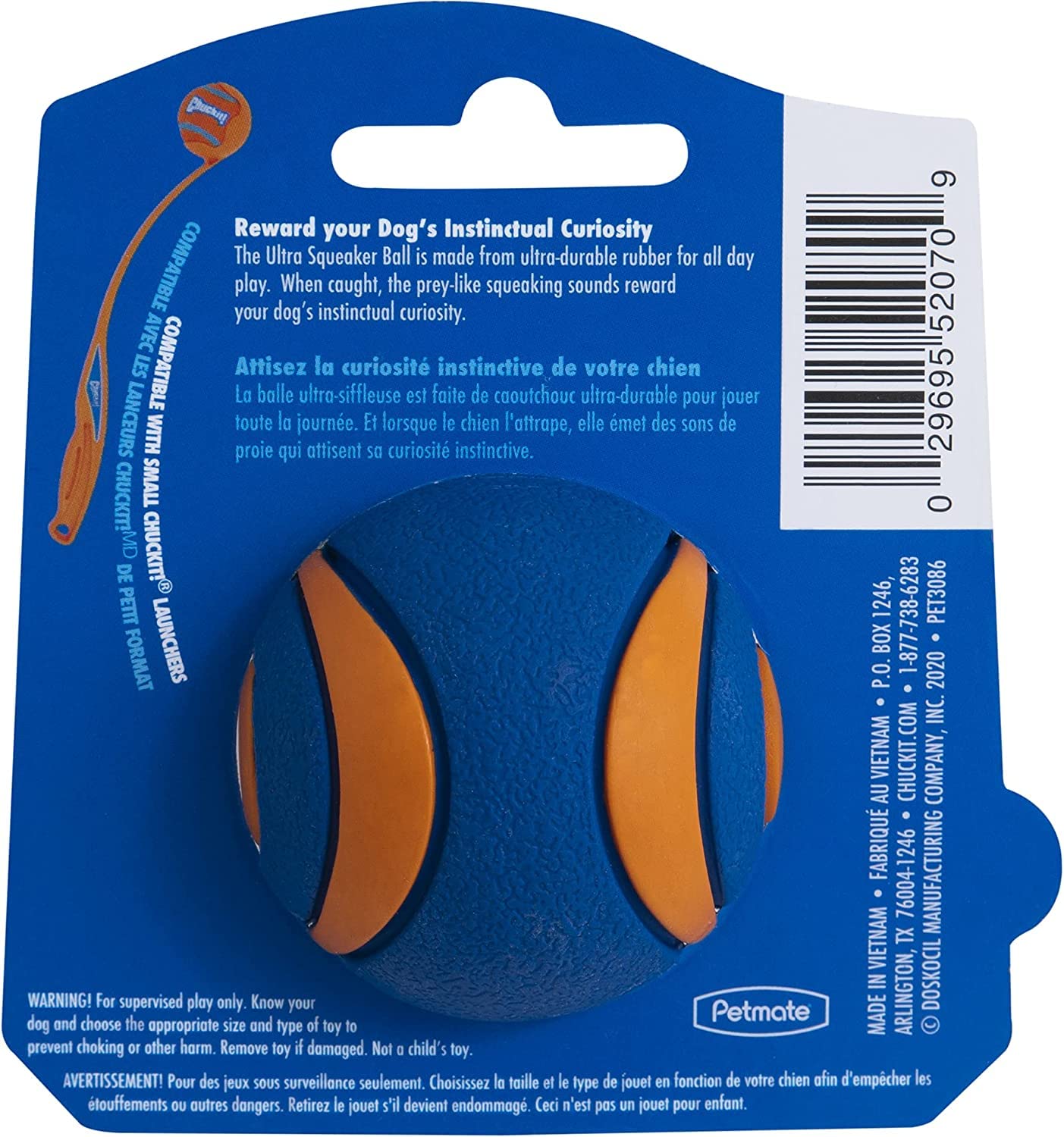 Foto 4 pulgar | ¡juguete Chuckit! Pelota Ultra Squeaker Para Perros (paquete De 4) - Venta Internacional.